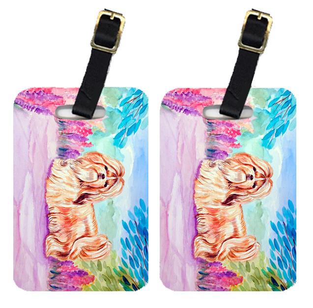 Pair of 2 Shih Tzu Luggage Tags by Caroline's Treasures