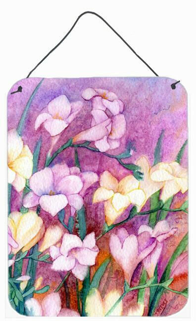 Freesias Wall or Door Hanging Prints IBD0249DS1216 by Caroline's Treasures