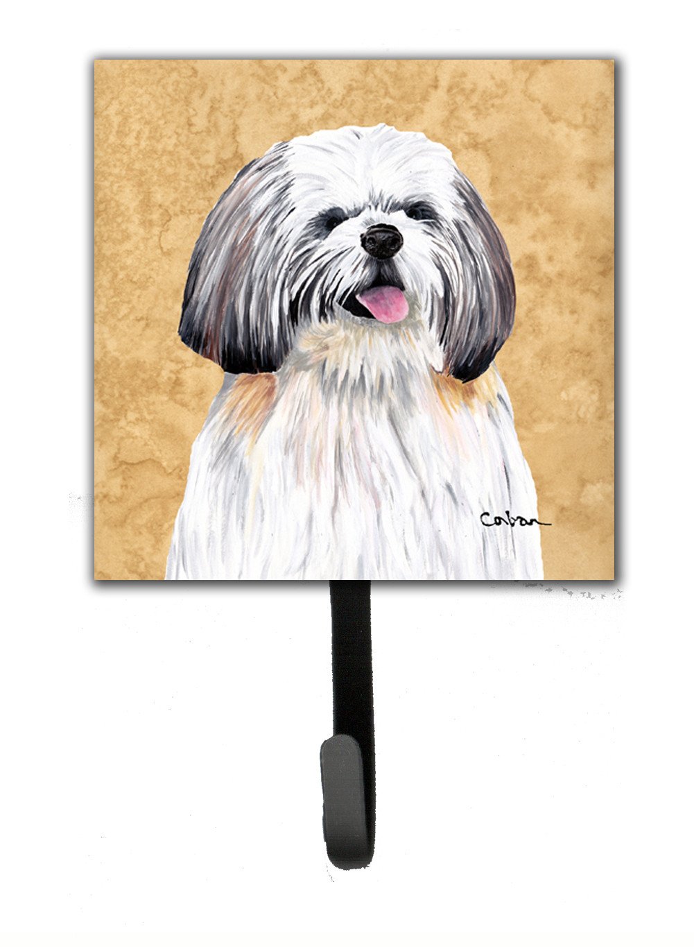 Shih Tzu Leash Holder or Key Hook by Caroline's Treasures