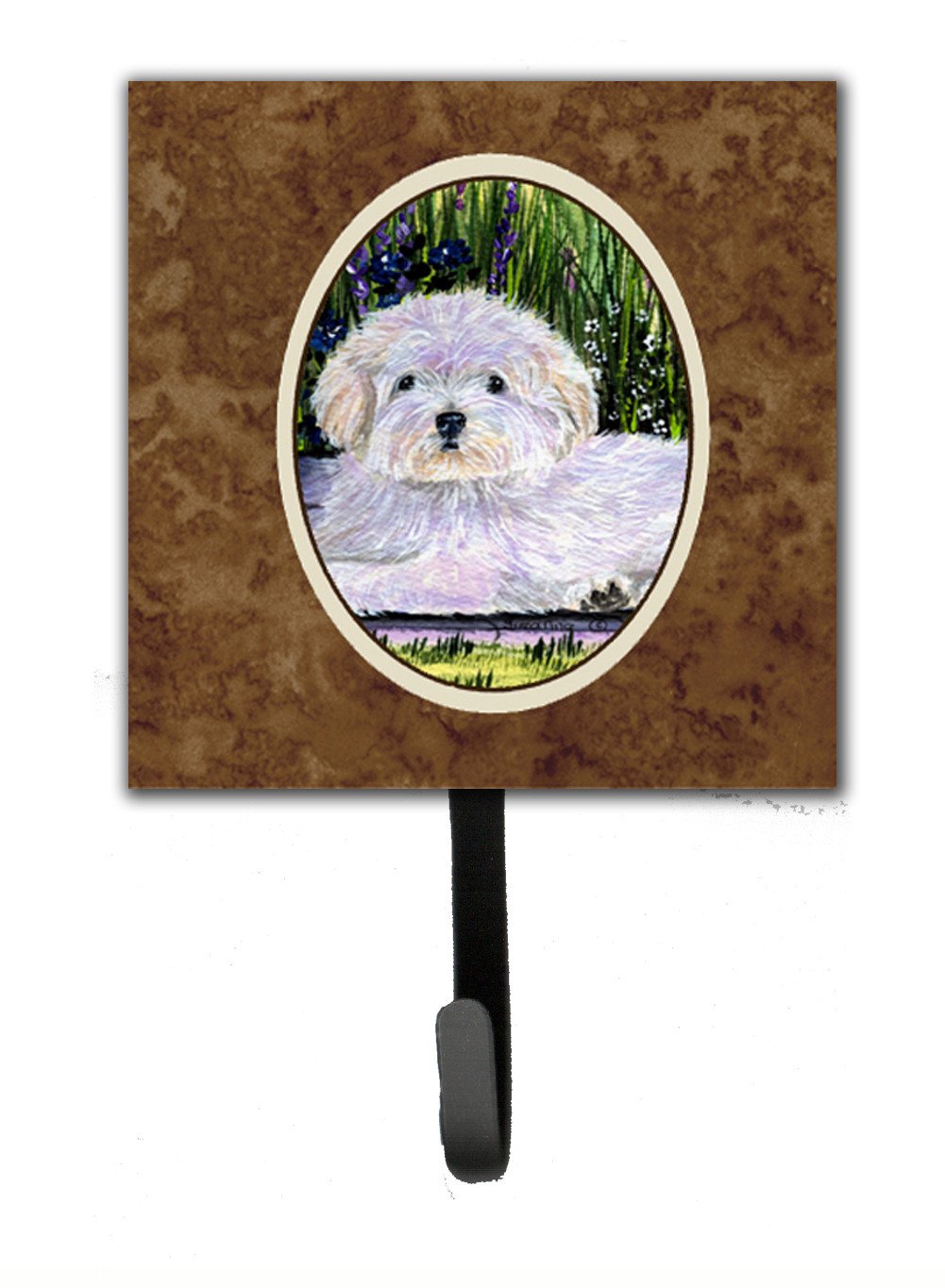 Coton de Tulear Leash Holder or Key Hook by Caroline&#39;s Treasures