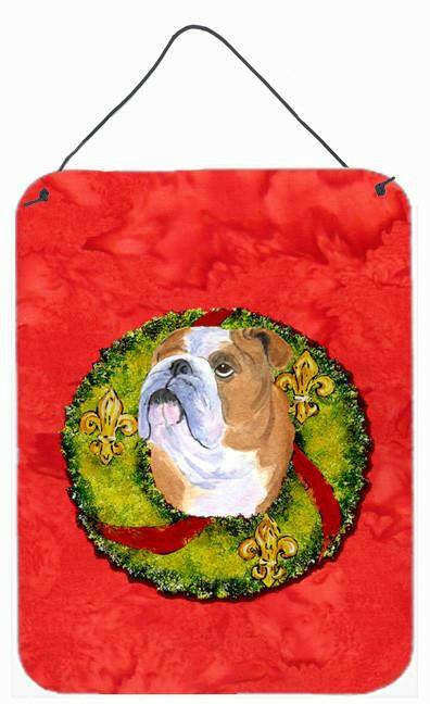 Bulldog English Aluminium Metal Wall or Door Hanging Prints by Caroline's Treasures