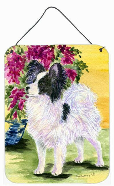 Papillon Aluminium Metal Wall or Door Hanging Prints by Caroline's Treasures