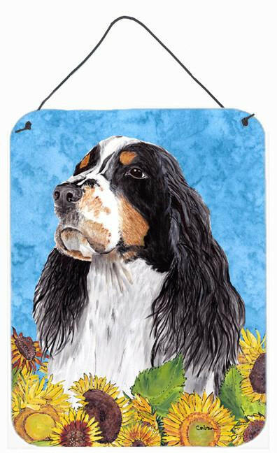 Springer Spaniel Aluminium Metal Wall or Door Hanging Prints by Caroline's Treasures