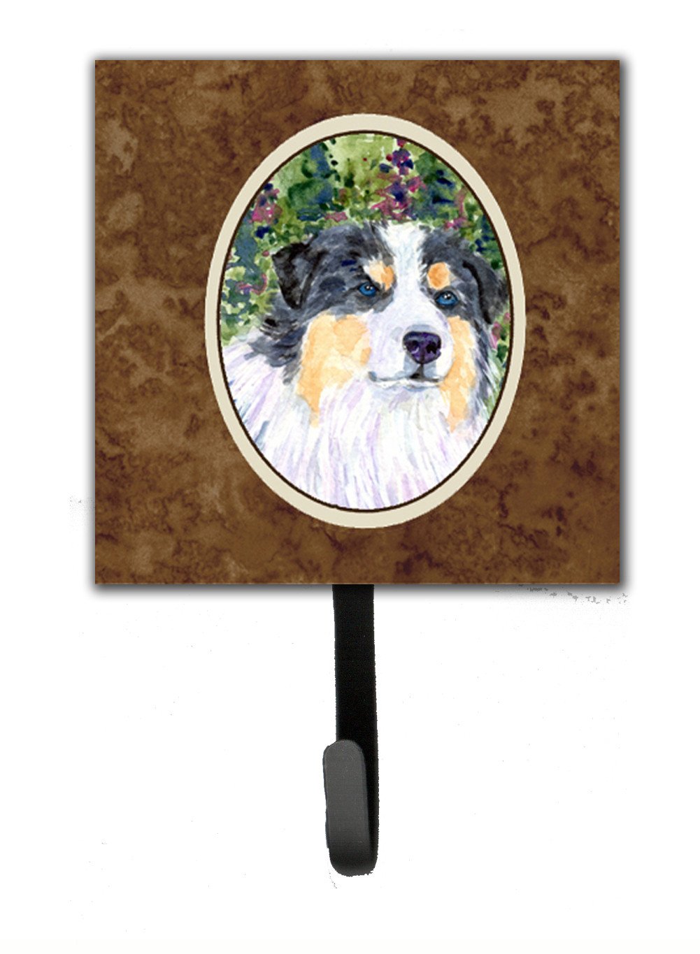 Australian Shepherd Leash Holder or Key Hook by Caroline&#39;s Treasures