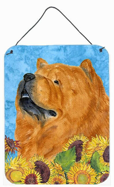 Chow Chow Aluminium Metal Wall or Door Hanging Prints by Caroline&#39;s Treasures