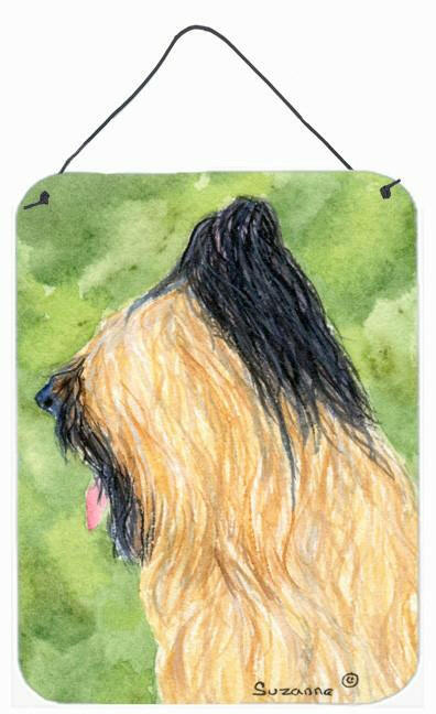 Briard Aluminium Metal Wall or Door Hanging Prints by Caroline&#39;s Treasures