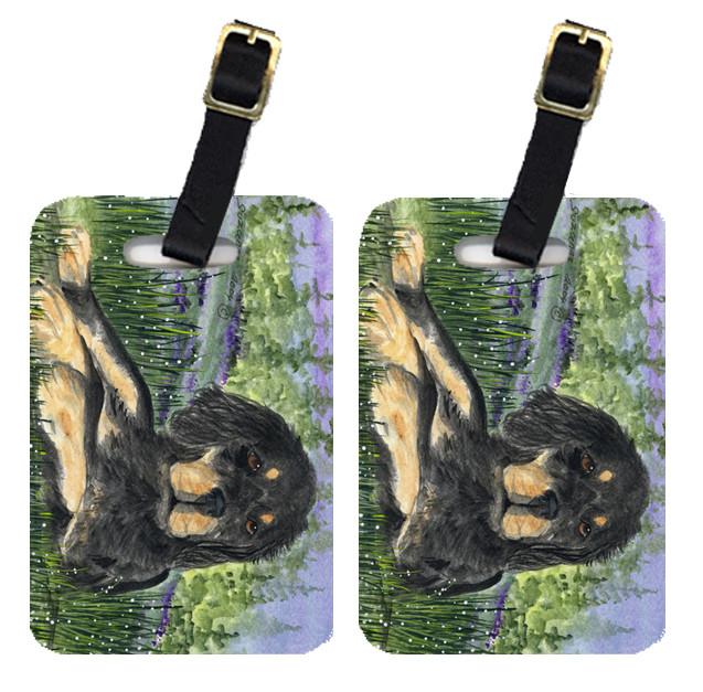 Pair of 2 Gordon Setter Luggage Tags by Caroline's Treasures