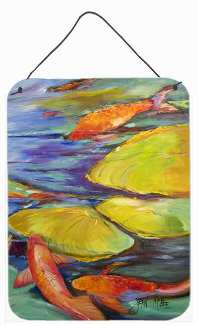 Koi Wall or Door Hanging Prints JMK1169DS1216 by Caroline's Treasures