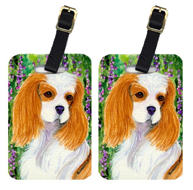 Pair of 2 Cavalier Spaniel Luggage Tags by Caroline's Treasures