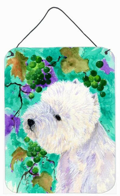 Westie Aluminium Metal Wall or Door Hanging Prints by Caroline's Treasures