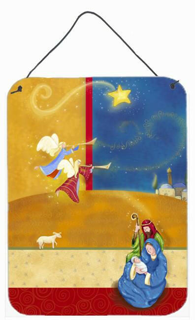 Contemporary Nativity Christmas Wall or Door Hanging Prints APH5626DS1216 by Caroline's Treasures