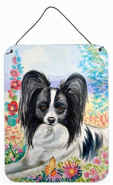 Papillon Aluminium Metal Wall or Door Hanging Prints by Caroline's Treasures