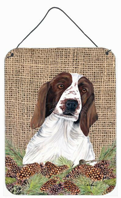 Welsh Springer Spaniel Aluminium Metal Wall or Door Hanging Prints by Caroline's Treasures