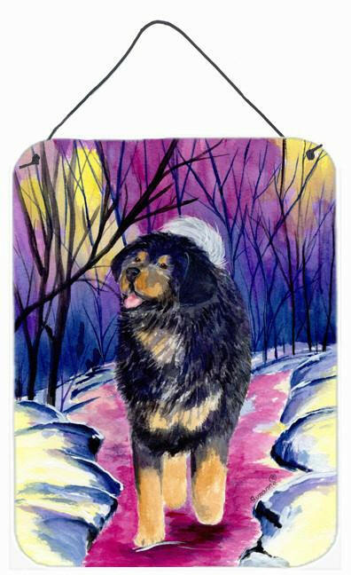 Tibetan Mastiff Aluminium Metal Wall or Door Hanging Prints by Caroline&#39;s Treasures