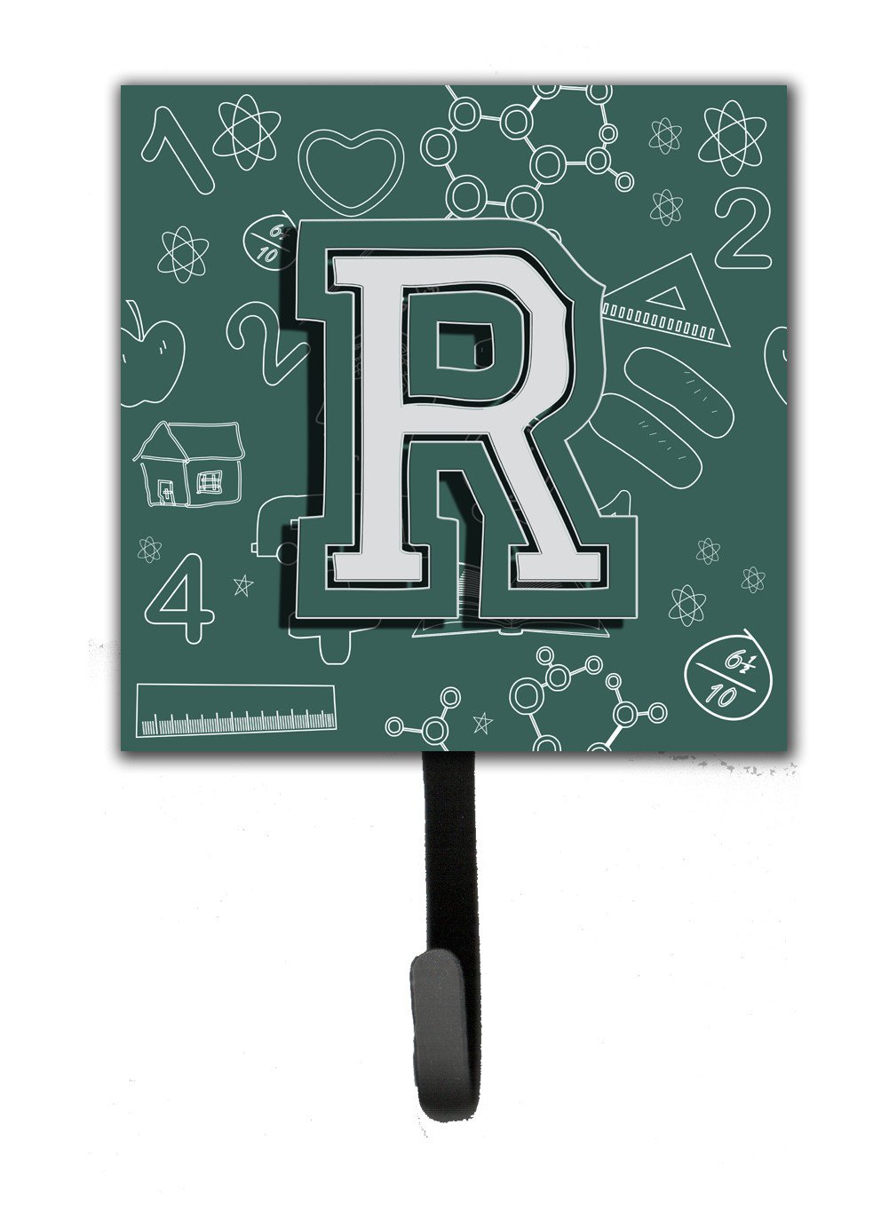 Letter R Back to School Initial Leash or Key Holder CJ2010-RSH4 by Caroline's Treasures