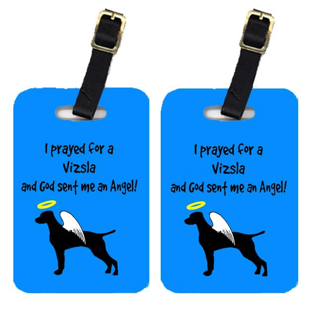 Pair of 2 Vizsla Luggage Tags by Caroline's Treasures