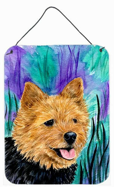 Norwich Terrier Aluminium Metal Wall or Door Hanging Prints by Caroline&#39;s Treasures