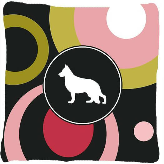 German Shepherd Decorative   Canvas Fabric Pillow by Caroline's Treasures