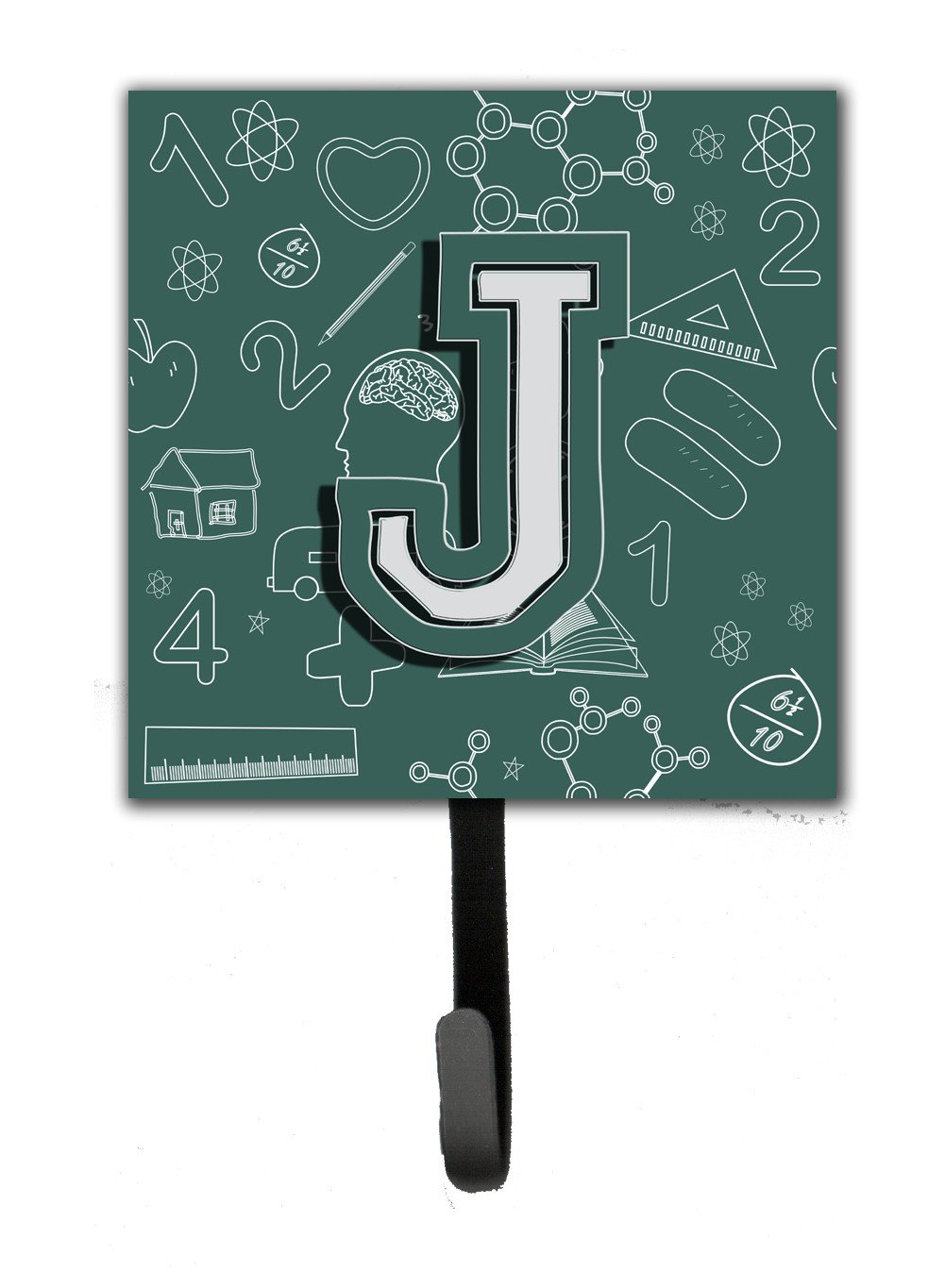 Letter J Back to School Initial Leash or Key Holder CJ2010-JSH4 by Caroline's Treasures