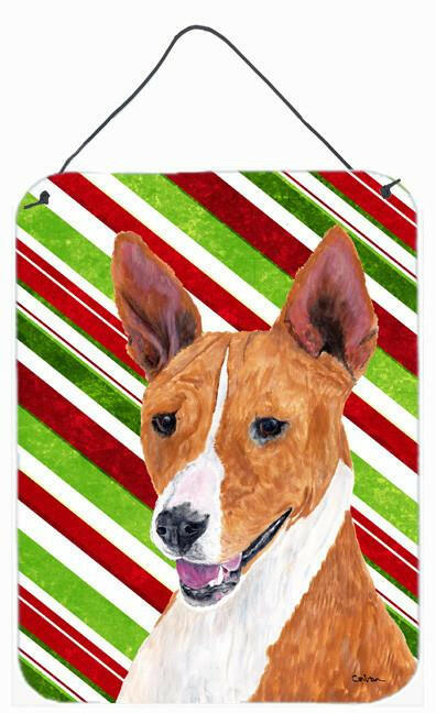 Basenji Holiday Christmas Aluminium Metal Wall or Door Hanging Prints by Caroline's Treasures