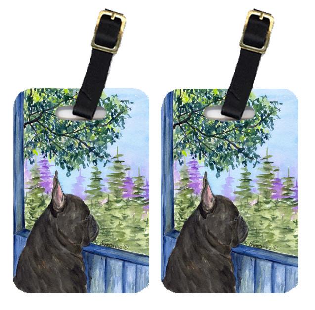 Pair of 2 French Bulldog Luggage Tags by Caroline&#39;s Treasures