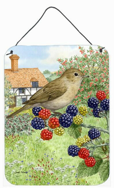 Garden Warbler Wall or Door Hanging Prints ASA2096DS1216 by Caroline's Treasures