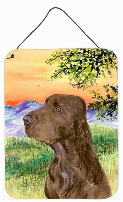 Field Spaniel Aluminium Metal Wall or Door Hanging Prints by Caroline's Treasures