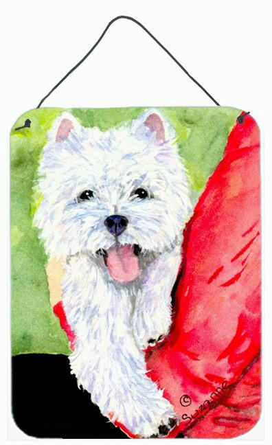 Westie Aluminium Metal Wall or Door Hanging Prints by Caroline&#39;s Treasures