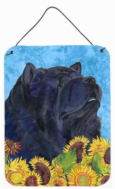 Chow Chow Aluminium Metal Wall or Door Hanging Prints by Caroline's Treasures