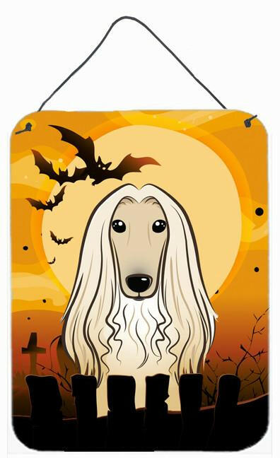 Halloween Afghan Hound Wall or Door Hanging Prints BB1802DS1216 by Caroline's Treasures