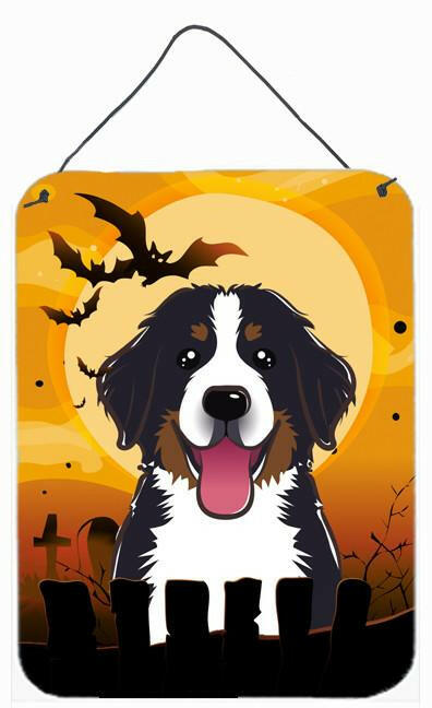 Halloween Bernese Mountain Dog Wall or Door Hanging Prints BB1795DS1216 by Caroline's Treasures