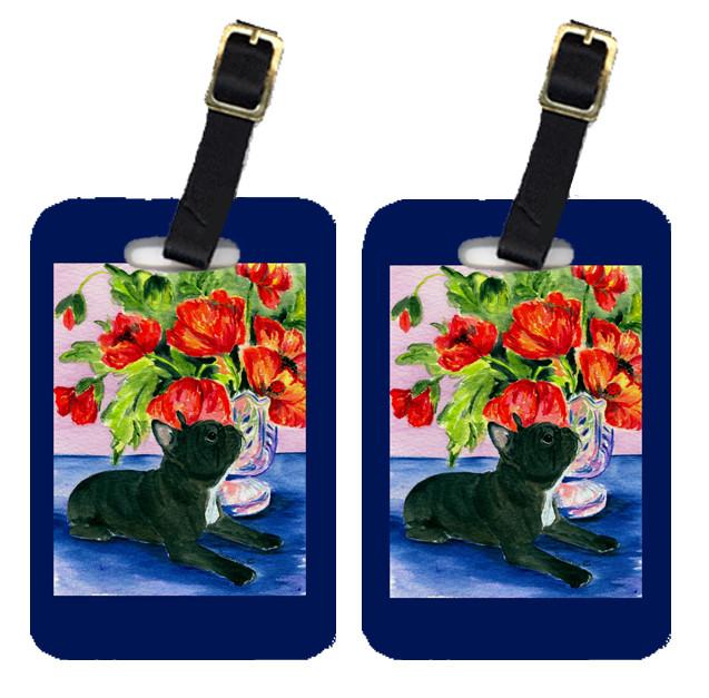 Pair of 2 French Bulldog Luggage Tags by Caroline&#39;s Treasures