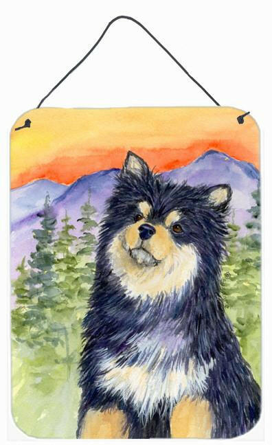 Finnish Lapphund Aluminium Metal Wall or Door Hanging Prints by Caroline's Treasures