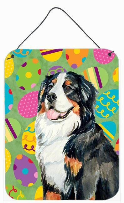 Bernese Mountain Dog Easter Eggtravaganza Wall or Door Hanging Prints by Caroline&#39;s Treasures