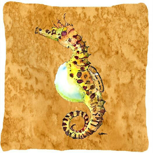 Seahorse Decorative   Canvas Fabric Pillow - the-store.com