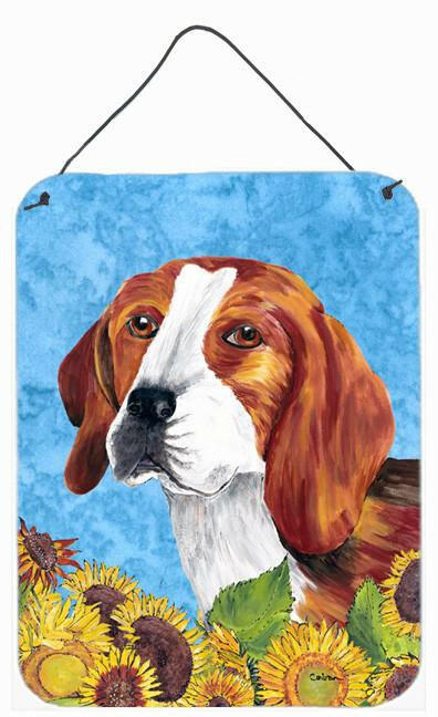 Beagle Aluminium Metal Wall or Door Hanging Prints by Caroline's Treasures