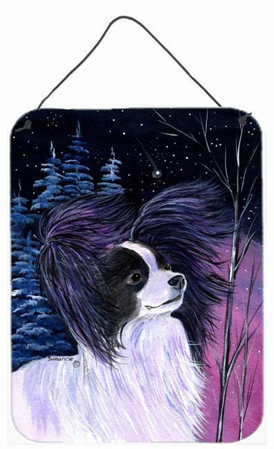 Starry Night Papillon Aluminium Metal Wall or Door Hanging Prints by Caroline's Treasures